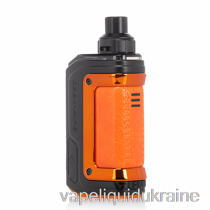 Vape Liquid Ukraine Geek Vape H45 Aegis Hero 2 45W Pod Mod Kit Black Orange